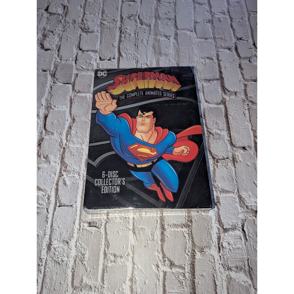Superman The Complete Animated Series 6-Disc Collector's Edition DVD Set DC New